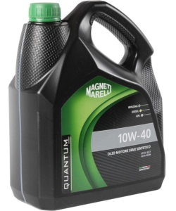 4 pezzi olio quantum marelli 10w40 semi sint. 4lt